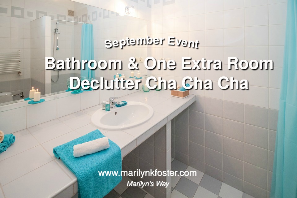 Declutter Your Bathroom And One Extra Room The Cha Cha Cha Way ...