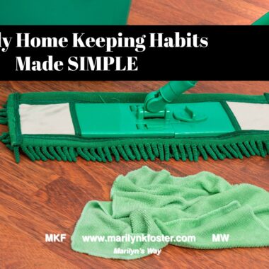 Weekly Home Keeping Habits Made SIMPLE