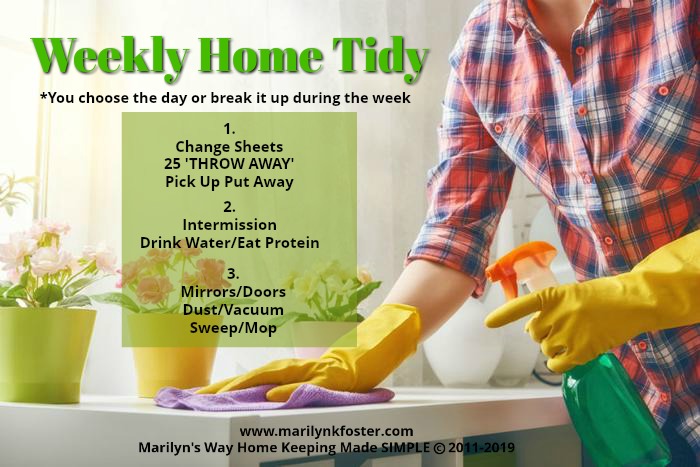Weekly Home Tidy