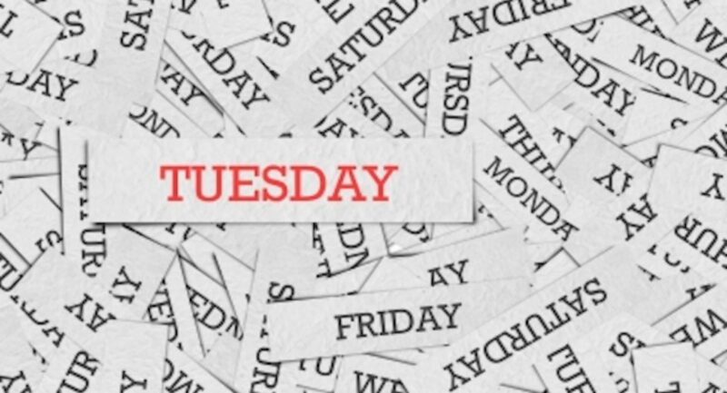 Tuesdaymostproductive