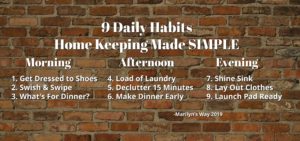 9 daily habits