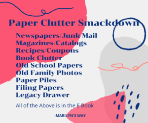 paper clutter smackdown blog photo