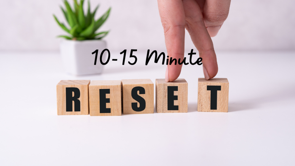 Habit 5: 15-Minute Tidy Reset—Habit 5 of the Marilyn’s Way Method