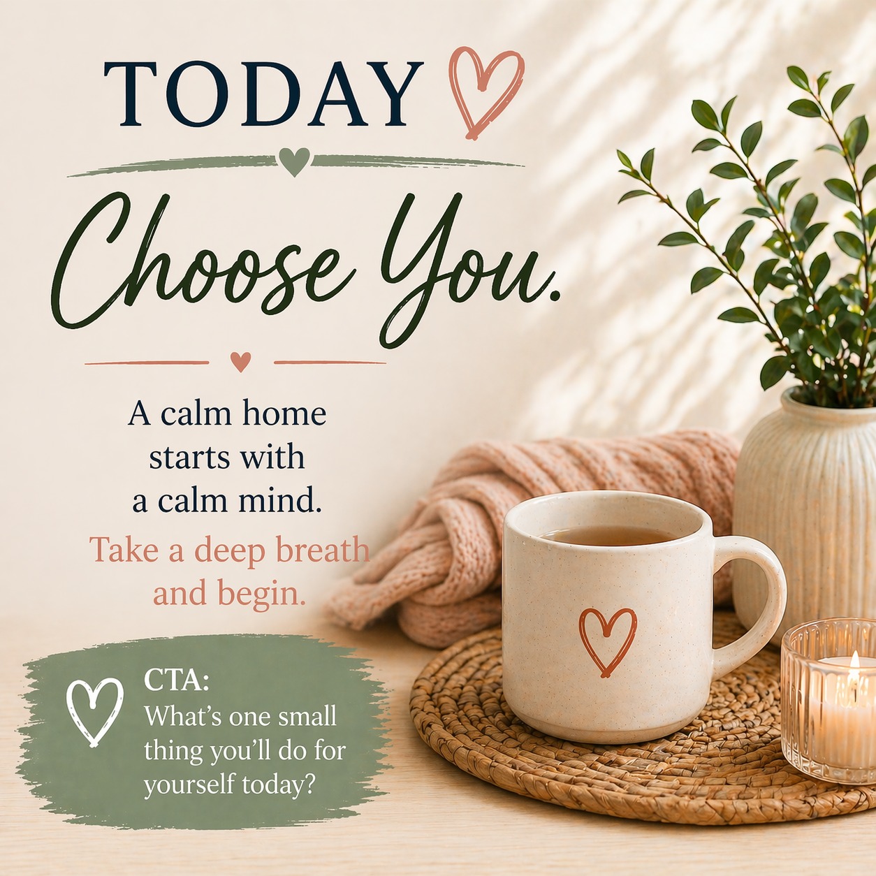 Sometimes the hardest part is just starting.

You don’t need to do everything today.
Just begin.

👉 Go put away 5 things right now.

That’s enough.
#MarilynsWay #MarilynKFoster
 #HomekeepingMadeSimple
 #DeclutterYourHome
 #SimpleHomeSystem
 #IntentionalLiving
 #CalmHomeCalmLife
 #DailyHomeHabits
 #KeepItSimpleHome
 #ClutterFreeLiving
 #SimpleLivingJourney
www.marilynkfoster.com