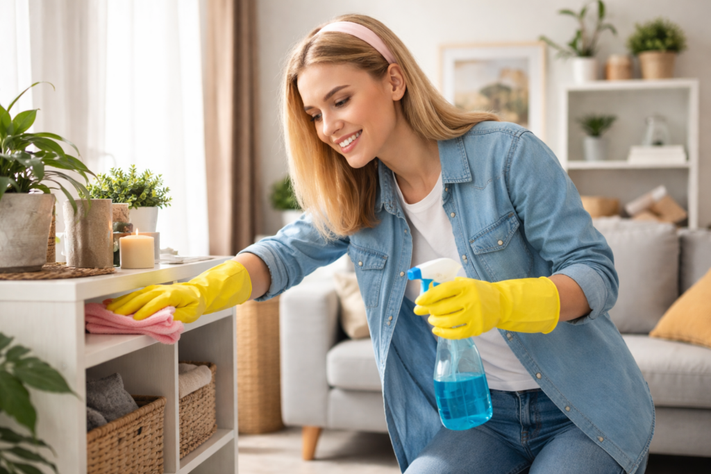 clean small space marilyn's way