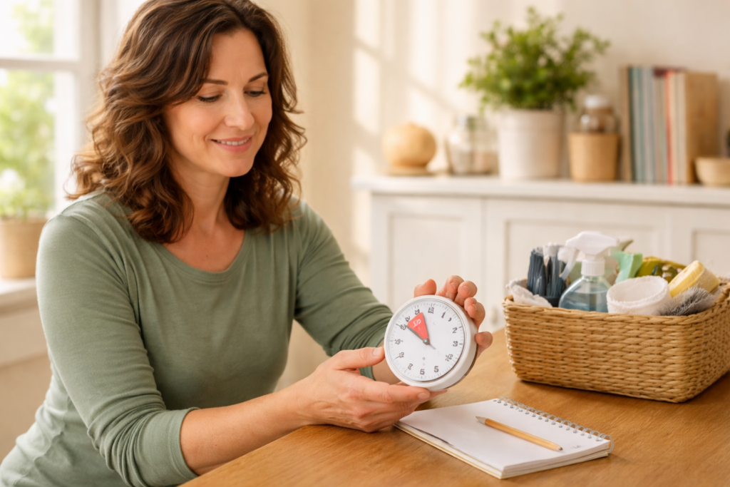 set a timer marilyn's way